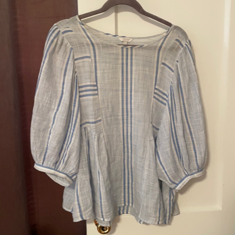 Nautical flowy Lucky Blouse